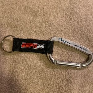 ESPN - Keychain-Carabiner - NEW - 25th Anniversary